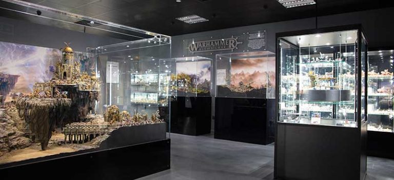 WARHAMMER WORLD EXHIBITION DIORAMAS visual data 8